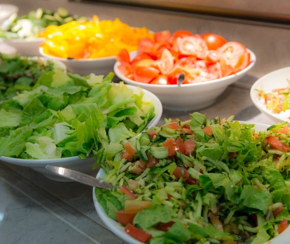 New Salads bar at Seven Seasons